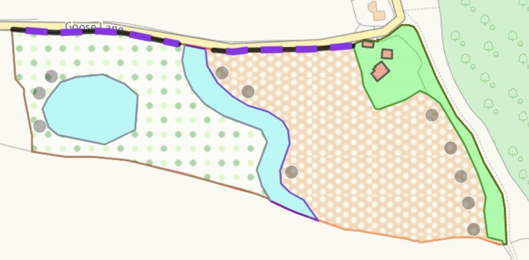 Habitat map export preview