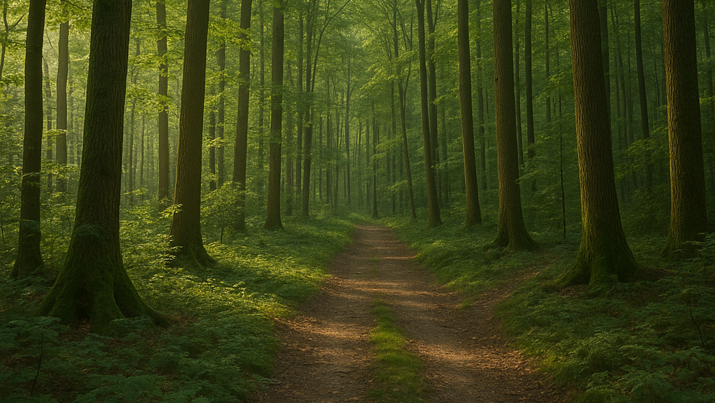 Woodland habitat example